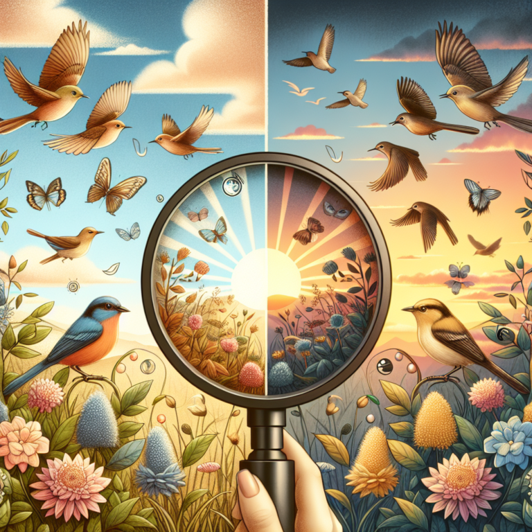 Capture Morning vs Evening Birds: Camera Settings Compared
