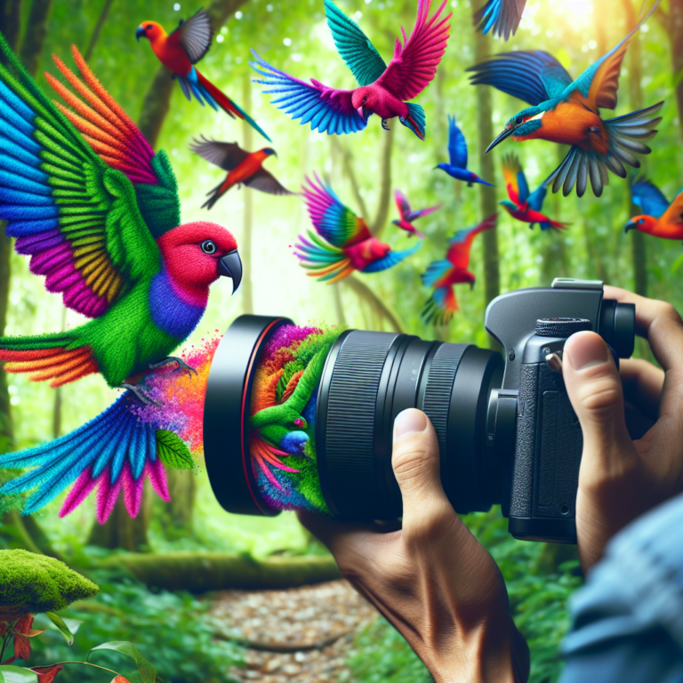 Enhance Colors in Bird Photography