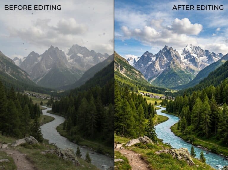 what are the basics of photo editing