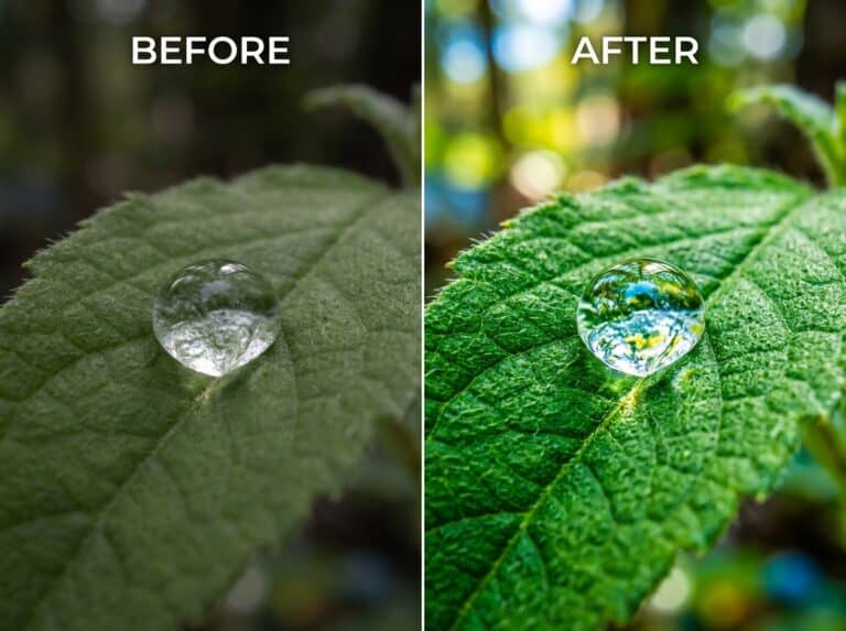 macro photography editing guide