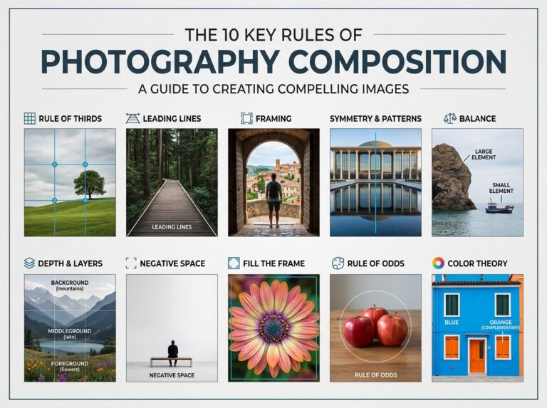 10 composition rules in photography