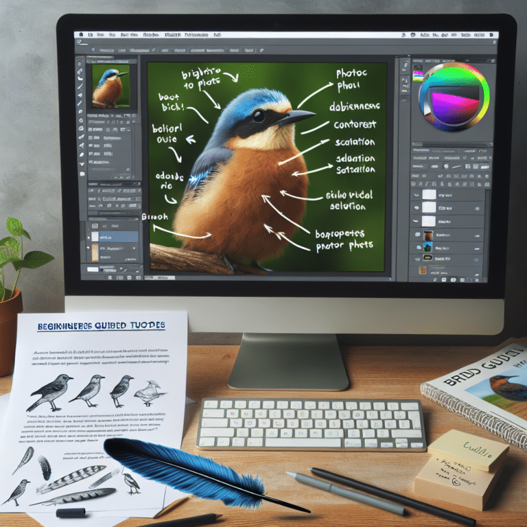 Beginner Bird Photo Editing Tips