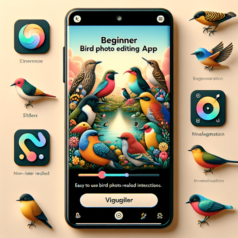 Beginner Bird Photo Editing Apps