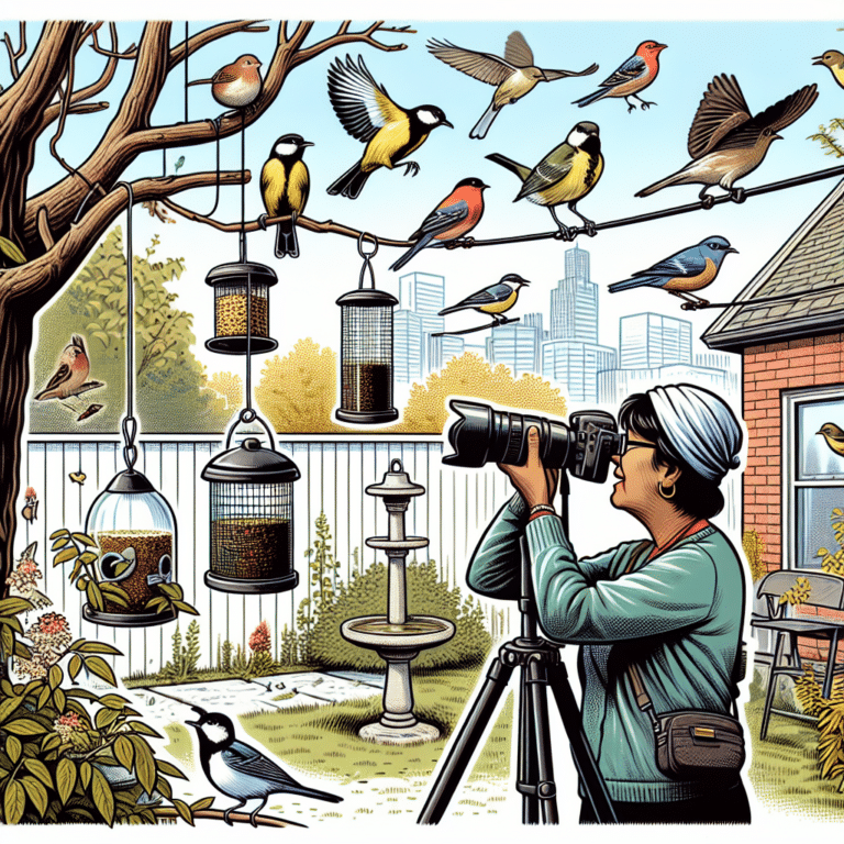 Urban Backyard Bird Photography Tips
