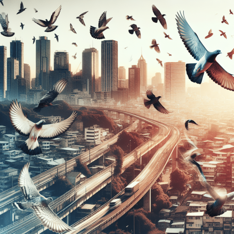 Blend the Urban & the Natural: Framing Birds against Cityscapes