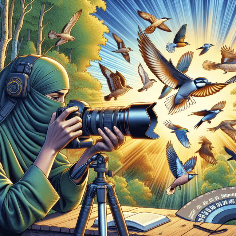 Honing Your Skill: Exploiting Shutter Speed in Bird Photography