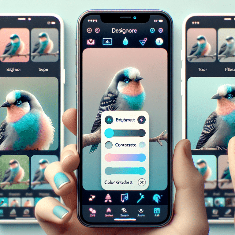 Top iPhone Apps for Bird Photo Editing