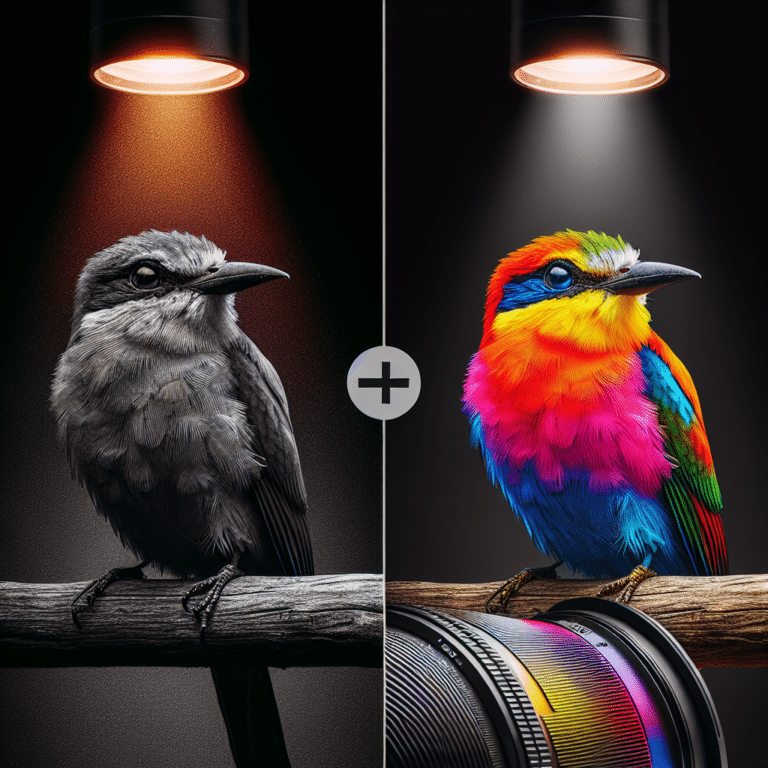 Fixing Light Issues in Bird Images