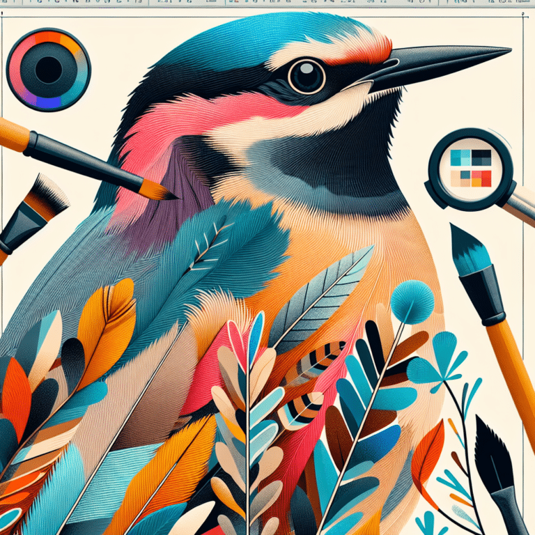 Techniques for Enhancing Bird Feather Detail in Editing